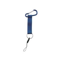 Portachiavi fascia con moschettone