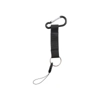 Portachiavi fascia con moschettone