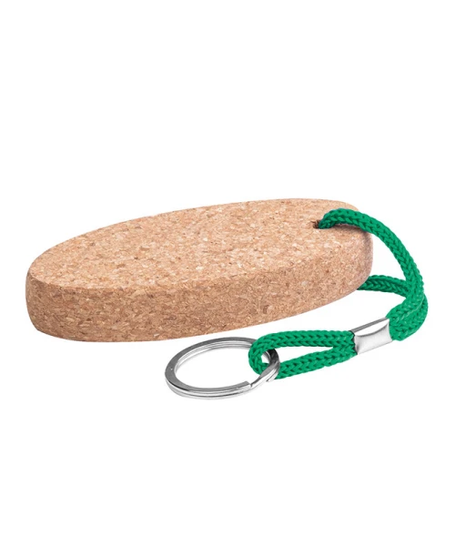 Portachiavi in sughero - Ovale