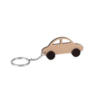 Portachiavi in legno - Macchina